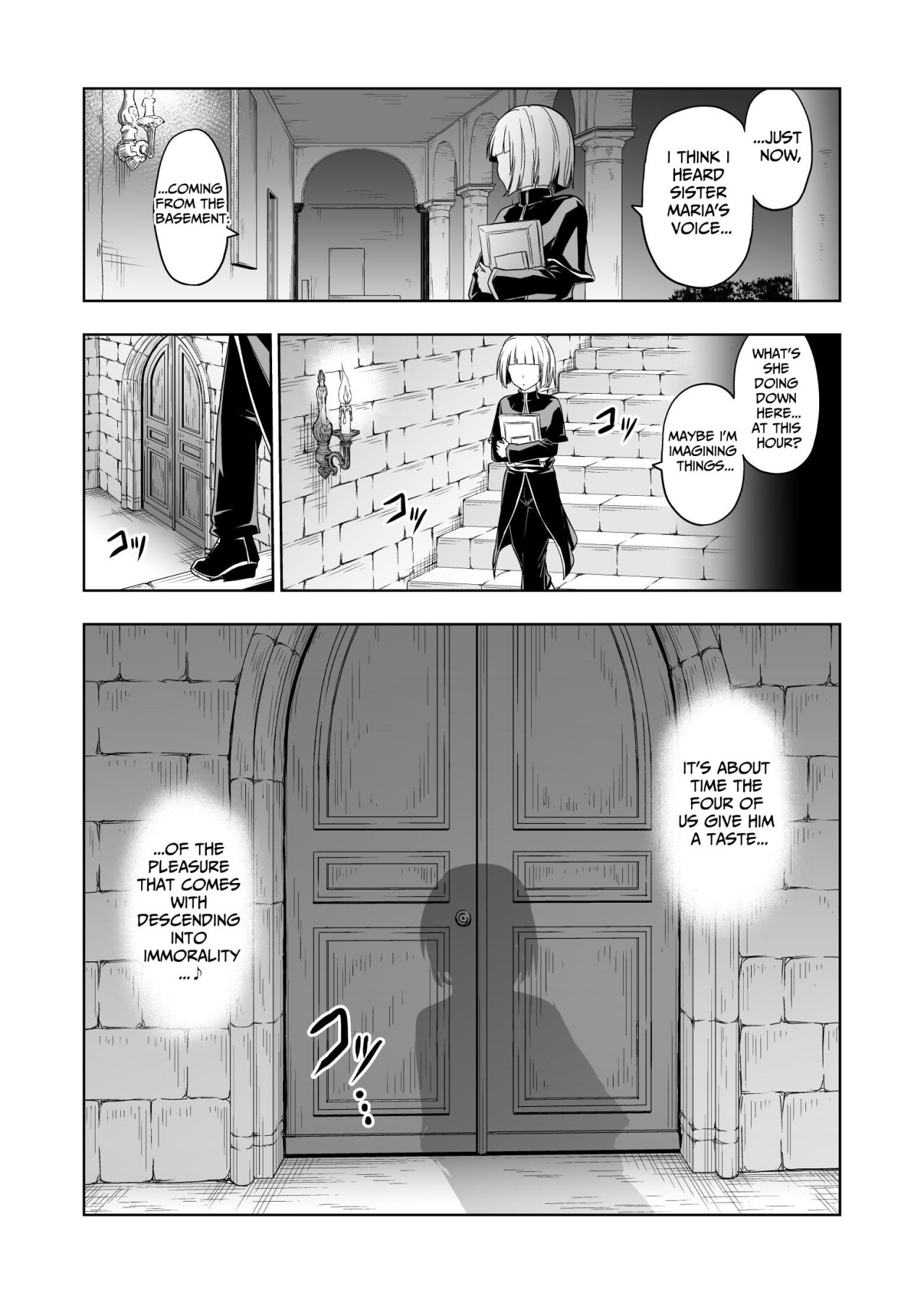 Hentai Manga Comic-Paradise Lost ~A Saint's Descent Into Immorality~-Read-37